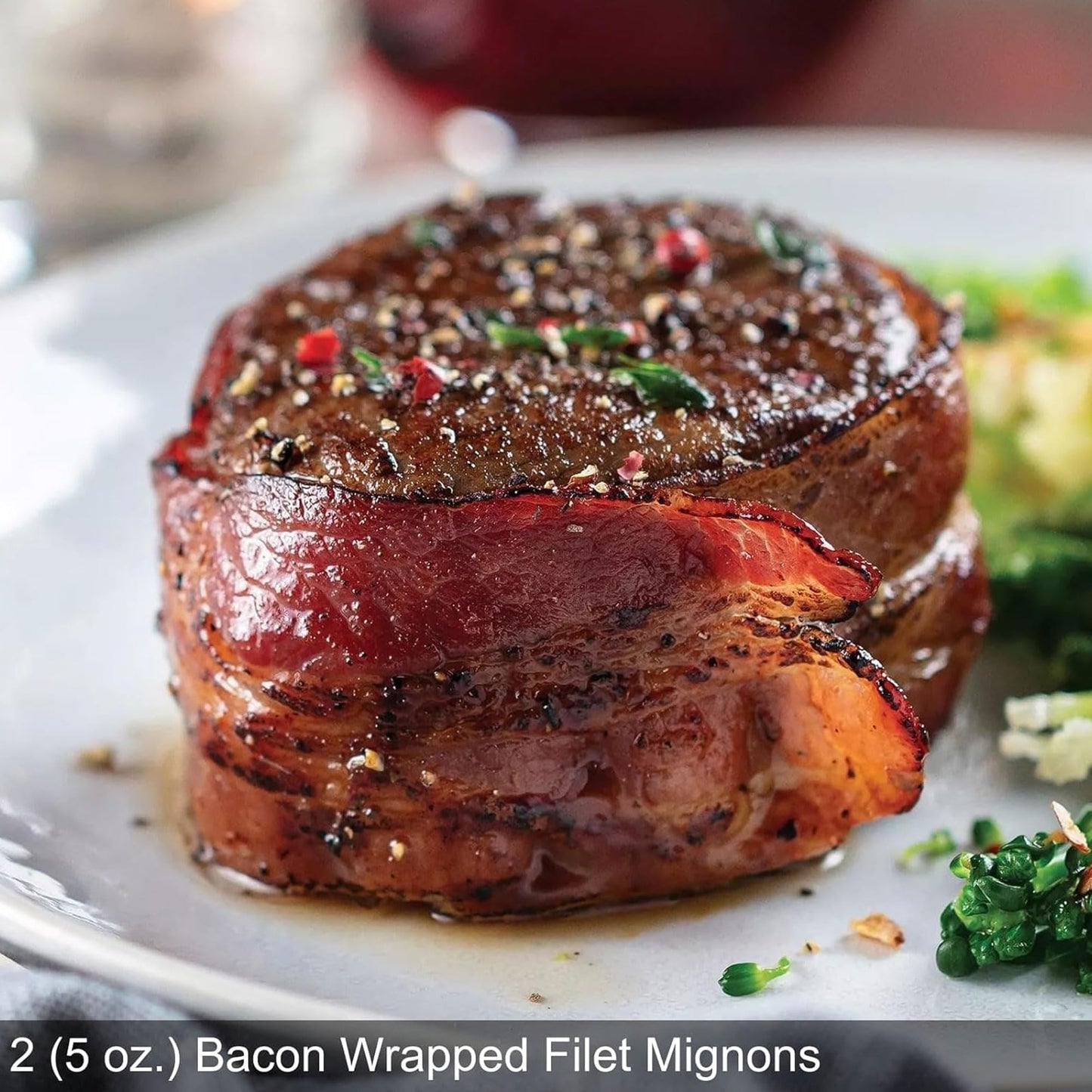 Omaha Steaks Deluxe Gift Package (2x Bacon-Wrapped Filet Mignons, 2x Butcher's Cut Top Sirloins, 4x Omaha Steaks Burgers, 4x Gourmet Jumbo Franks, 4x Potatoes au Gratin, 4x Caramel Apple Tartlets, 1 jar Omaha Steaks Seasoning)