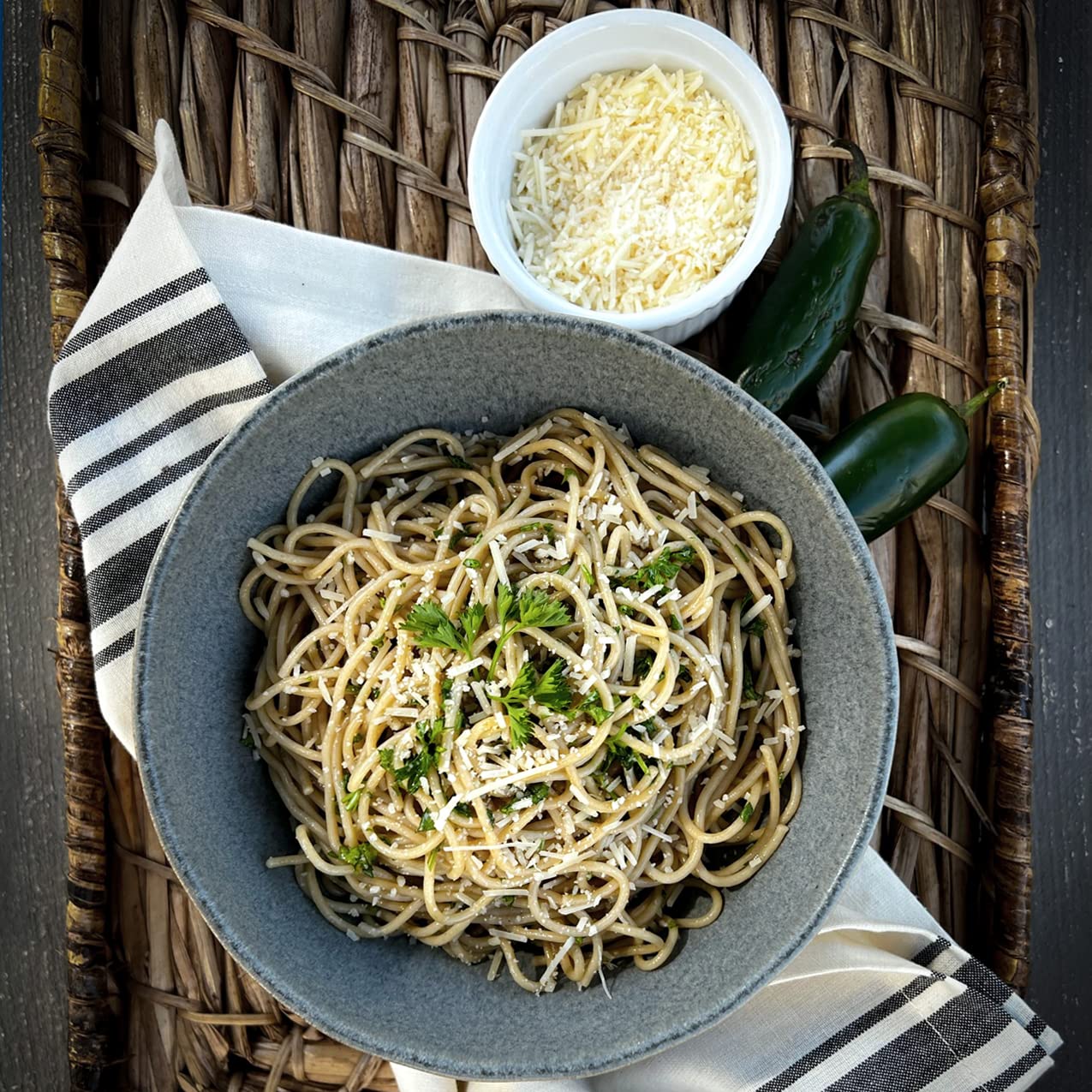 Della Casa Select Pasta - Premium Artisan Flavored Spaghetti Variety Pack, Jalapeño, Chorizo, Chile Poblano, Chipotle, Made with 100% Durum Wheat Semolina, 17.63oz ea, Perfect for Gourmet Dishes (4 Pk).