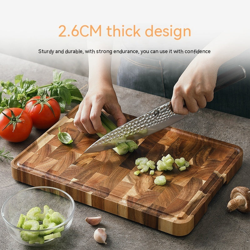 Thick Acacia Mangium Chopping or Charcuterie and Cheese Board