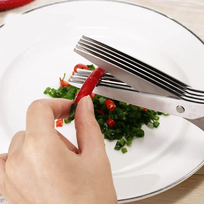5-Cut Vegetable Scissors