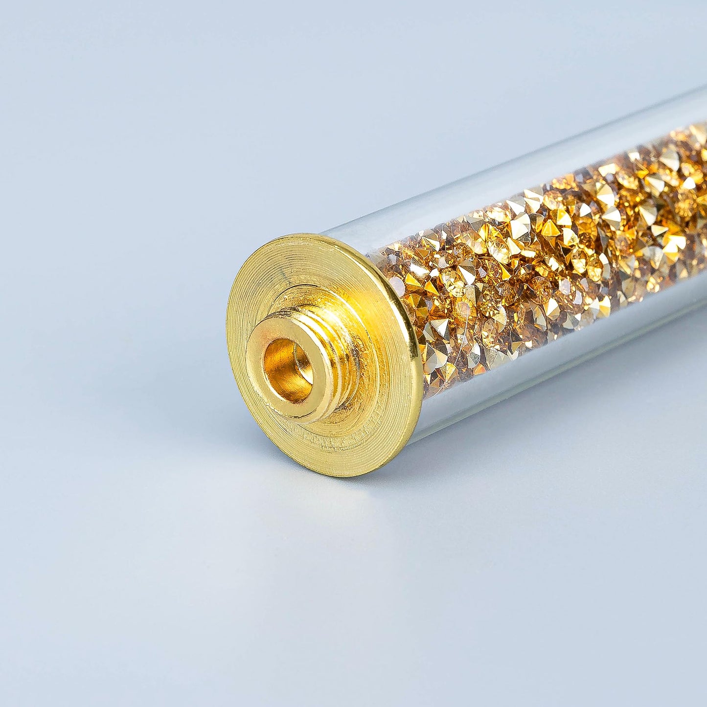 Glam Gold Crystal Paper Towel Roll Holder