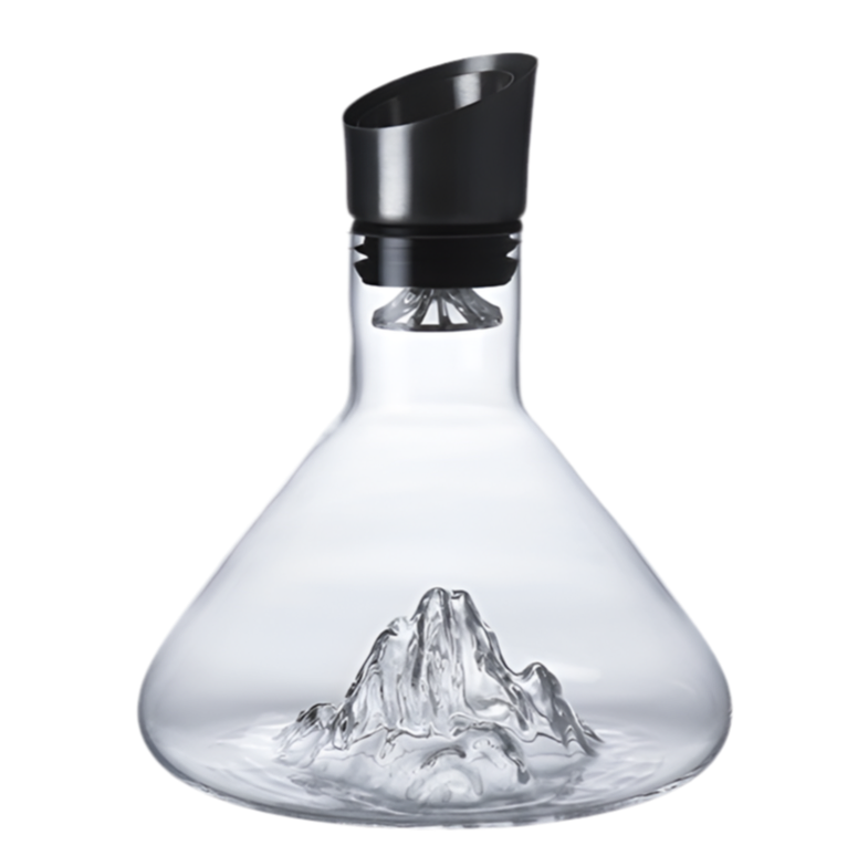 Creative Iceberg Red Wine Decanter in Gold, Green, Blue or Black