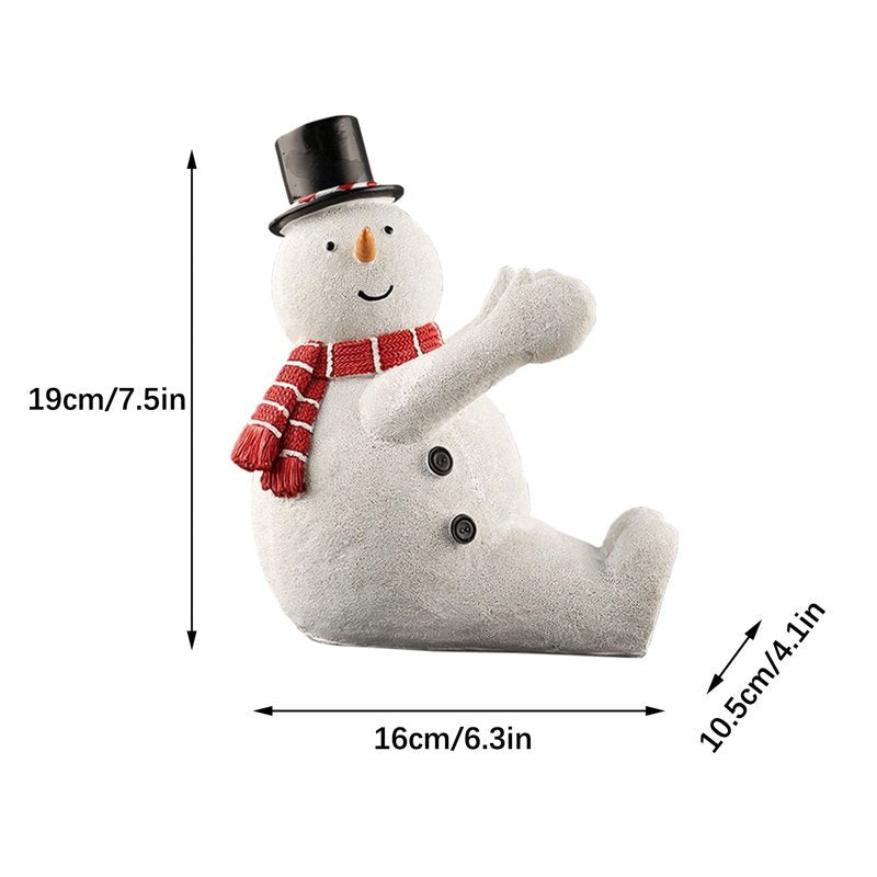 Snowman Wine Holder for the Holiday Season