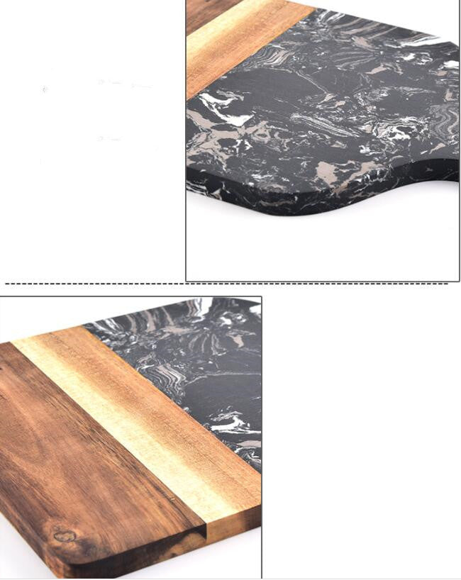Marble and Wood Chopping or Charcuterie and Cheese Board