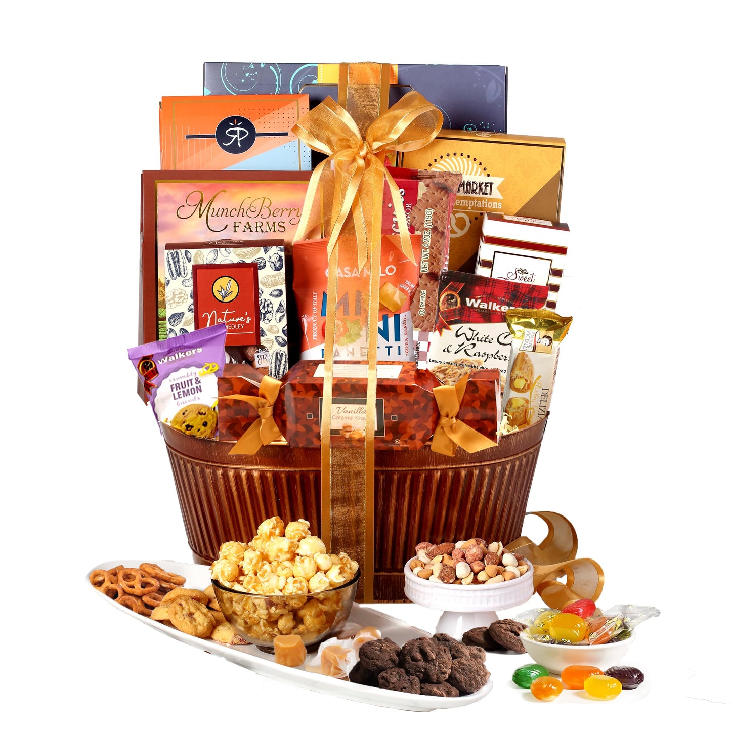 Broadway Basketeers Chocolate Gift Basket Gifts for Women, Men, Valentines Day Delivery, Families, College, Appreciation, Thank You Present, Birthday, Corporate, Get Well, Sympathy Care