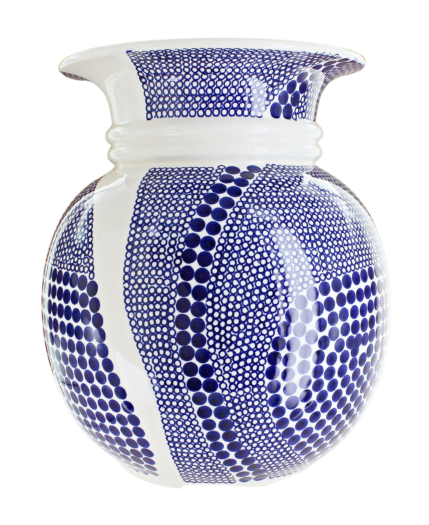 Blue Rose Polish Pottery Zara Floor Vase