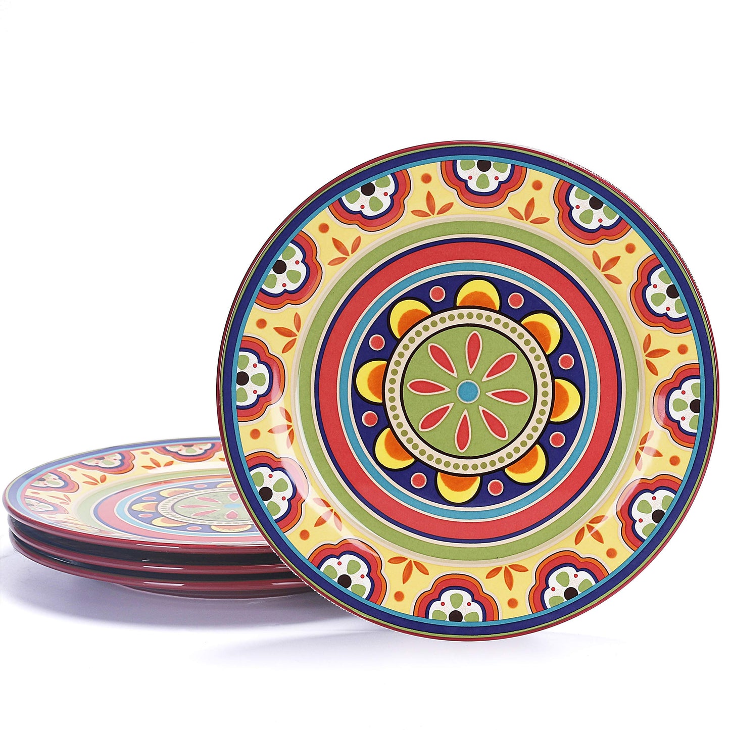 Bico Tunisian Ceramic 11” Dinner Plates (Set of 4)