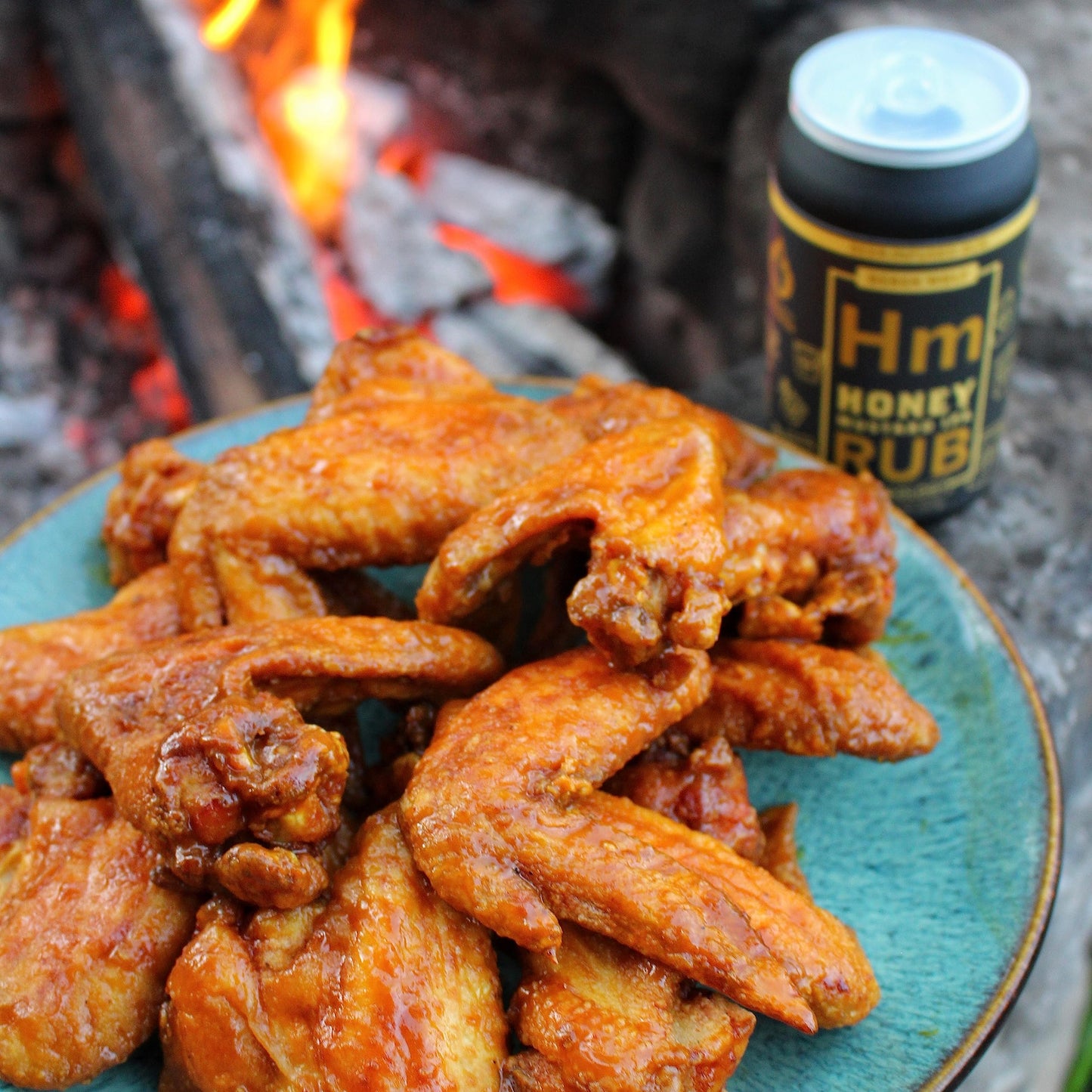 Spiceology & Derek Wolf - Honey Mustard IPA - Beer-Infused Barbecue Rubs, Spices and Seasonings - Use On: Beef, Chicken, Salmon, Shrimp, Duck, Veggies or Marinades - 8 oz Can with Resealable Lid