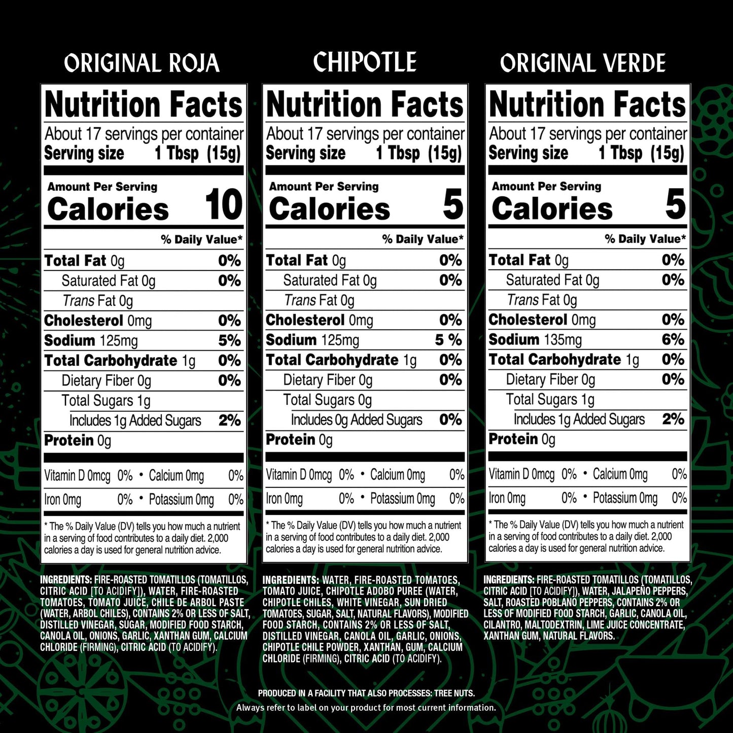 Herdez Taqueria Street Sauce Variety Pack, Habanero, Verde, Roja, Chipotle, Avocado Cilantro, Cilantro Lime, 9 Oz. Bottles (6 Pack)