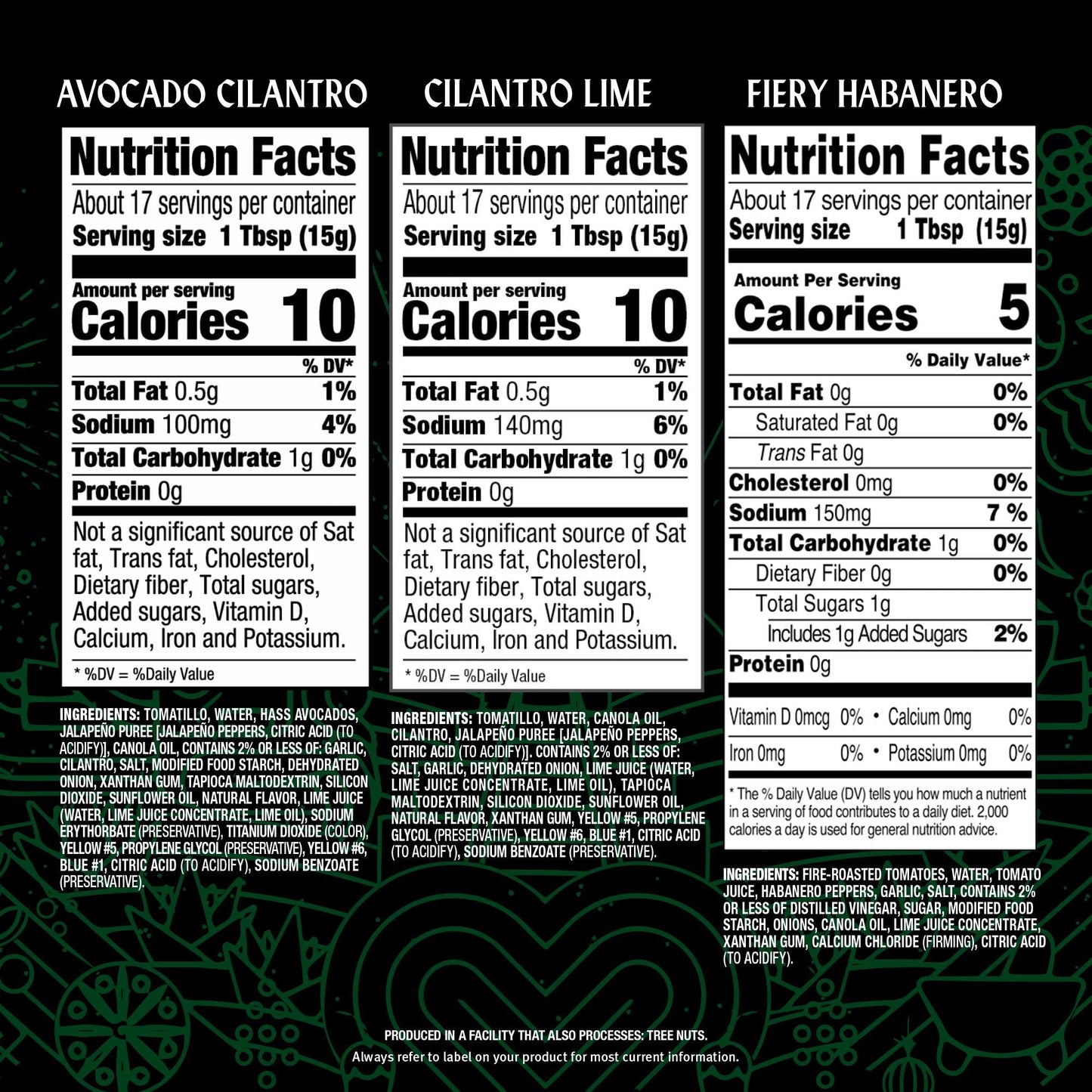 Herdez Taqueria Street Sauce Variety Pack, Habanero, Verde, Roja, Chipotle, Avocado Cilantro, Cilantro Lime, 9 Oz. Bottles (6 Pack)