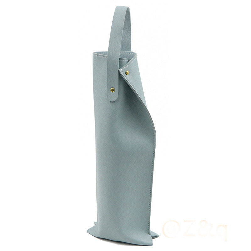Faux Leather Wine Bag for Parties or Gifts