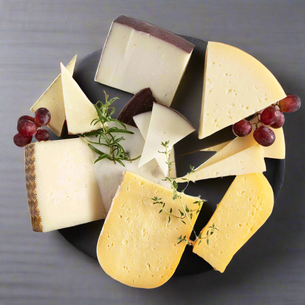 Spanish Cheese Assortment + Free Iberico Ham 2 Oz. by Fermin