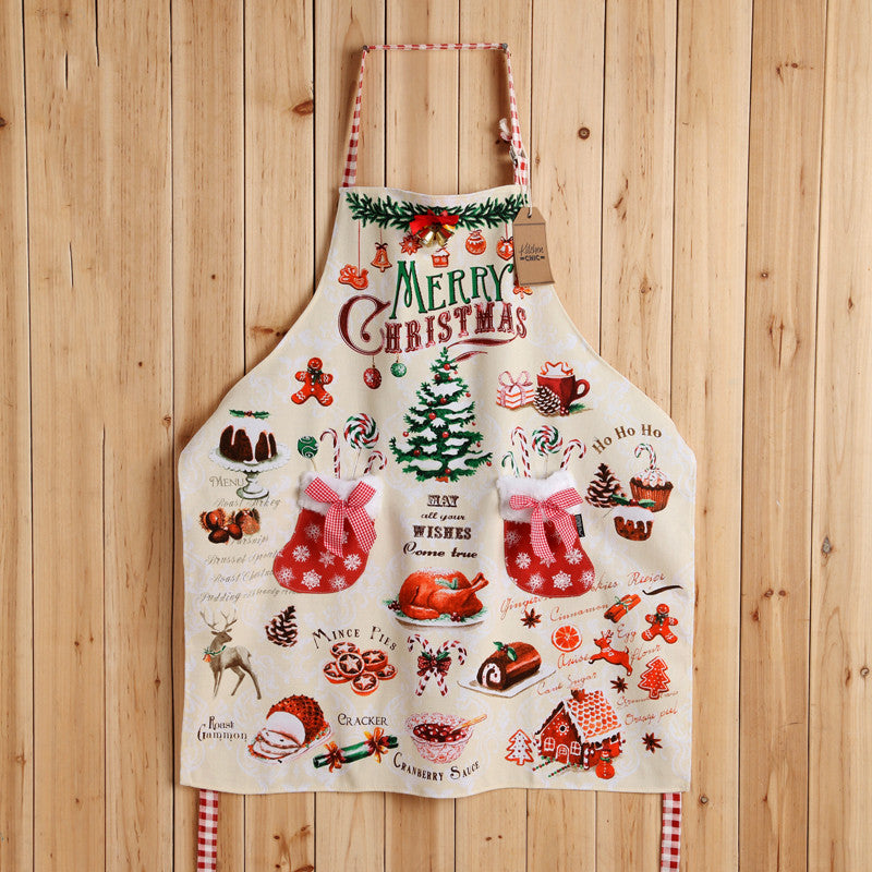 French Motif Apron