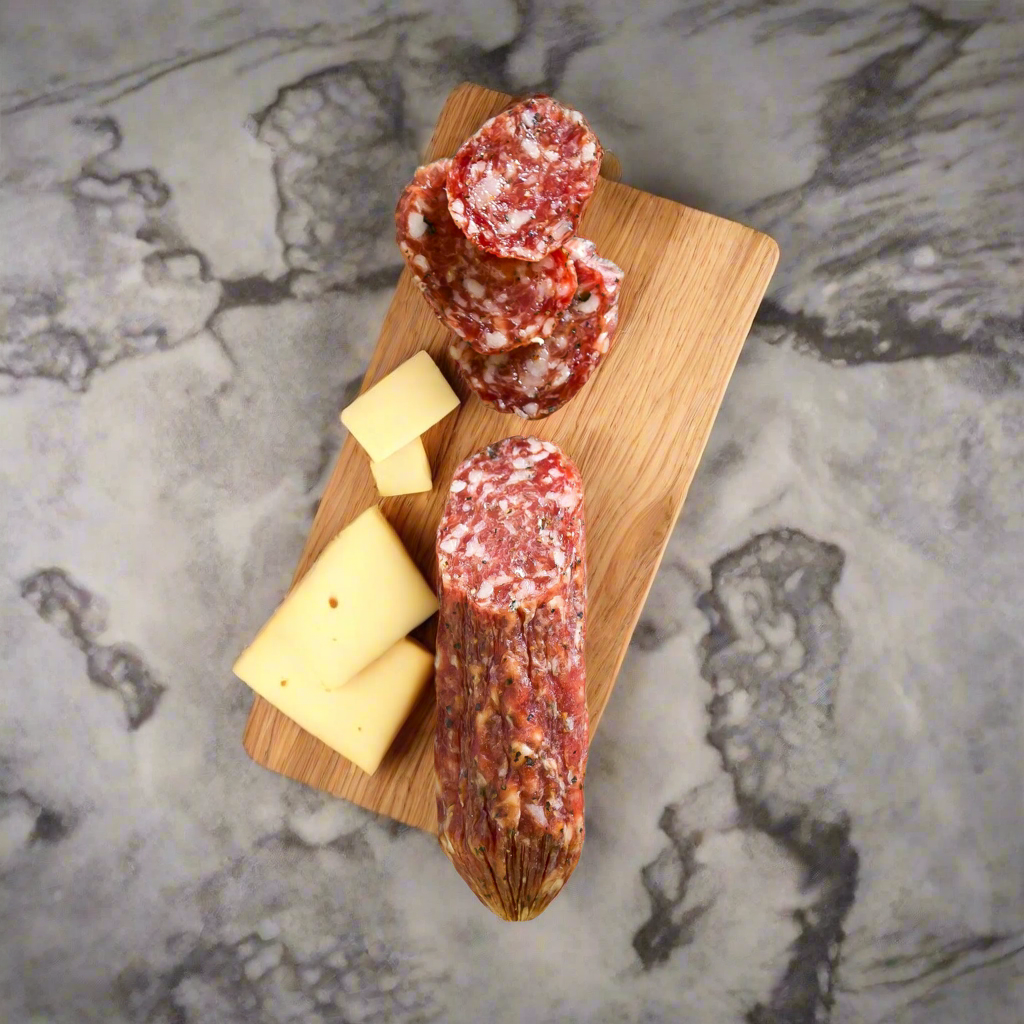 Tempesta Tartufo (Truffle-Infused Salami, Tuscan Black Truffle, Charcuterie Meat) 4.5 Oz.
