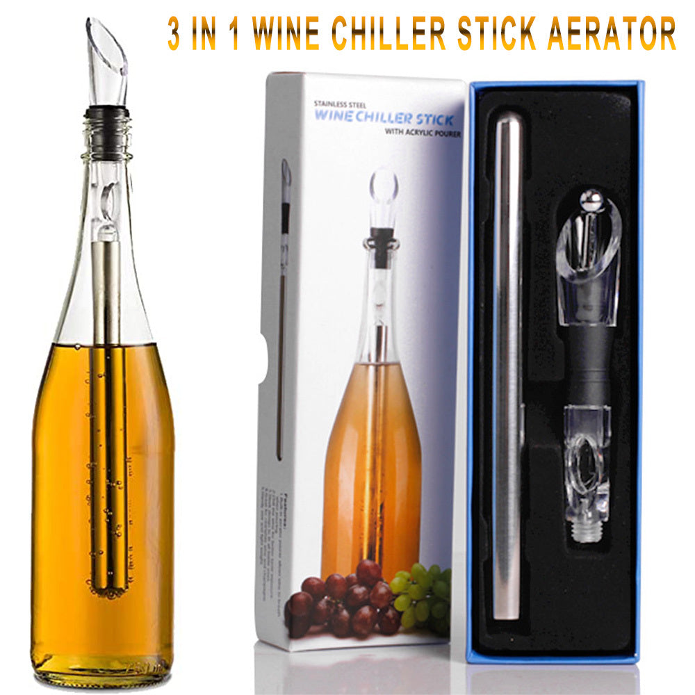 Stainless Steel Wine Bottle Chilling Rod