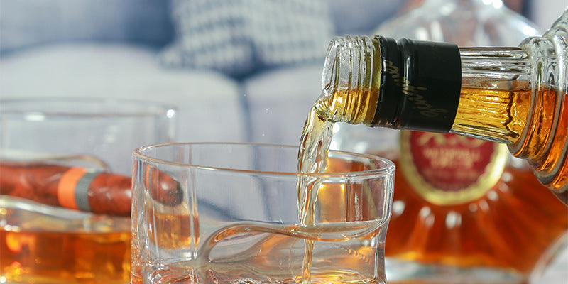 Bourbon and Cigar Glass