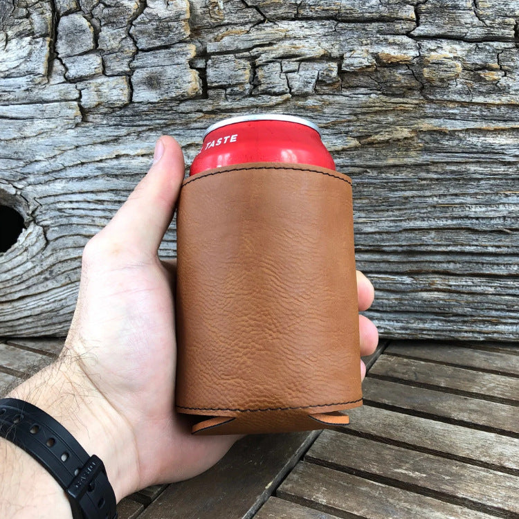 Faux Leather Beer Mug