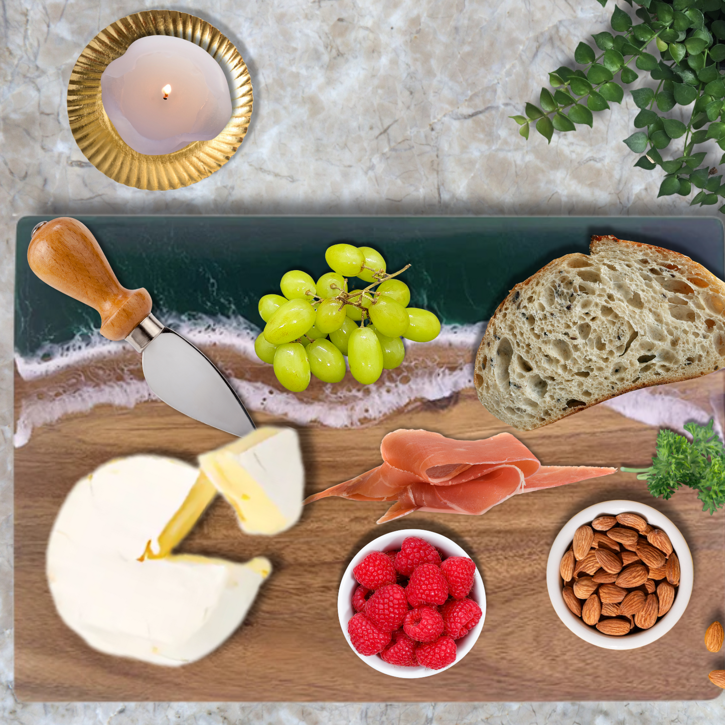 Acacia Mangium Wooden Chopping or Cheese Board