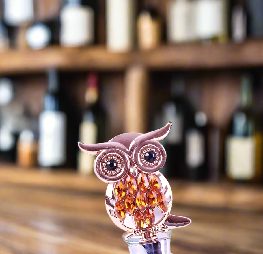 “Wisdom to Know When to Stop” Wine Stopper