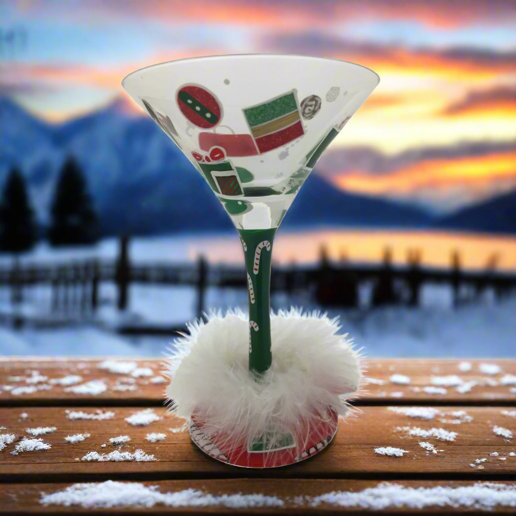 Lolita Holiday 2012, Martini Glass, Shop-A-Holiday - Wine Martini New Love GLS4-5521B