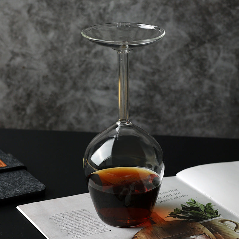Borosilicate Inverted Wine Glass