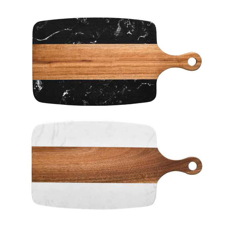 Marble Stitching Acacia Mangium Chopping or Cheese and Charcuterie Board