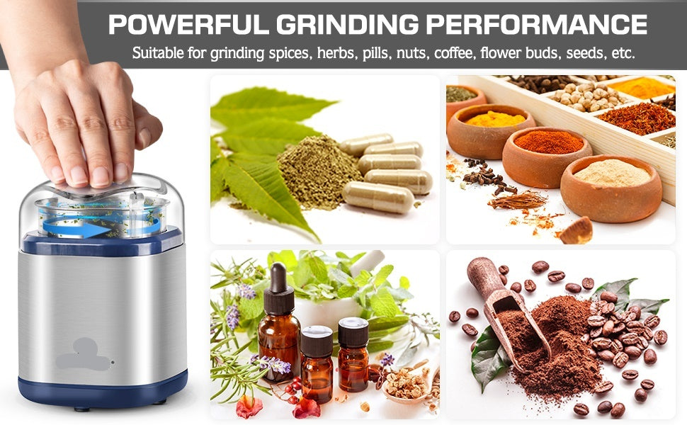 Electric Grinder for Herbs, Spices, Coffee