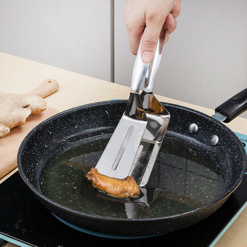 Grill-to-Table Stainless Steel Steak Clamp