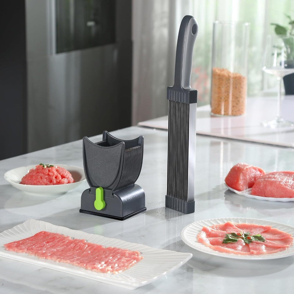 The Fresh Meat Slicer - A Practical Kitchen Appliance That Can Quickly and Precisely Cut Fresh Meat into Uniform Slices, Significantly Improving the Efficiency of Meat Preparation