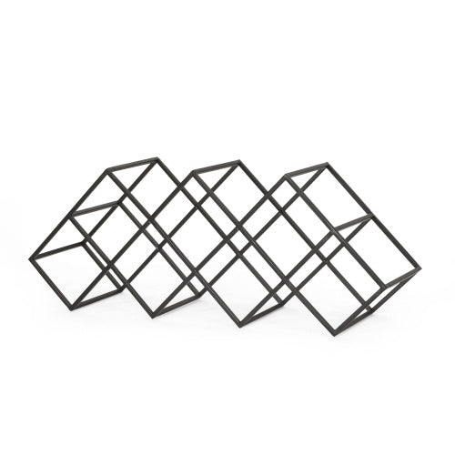 Minimalistic Geometric Wine Rack