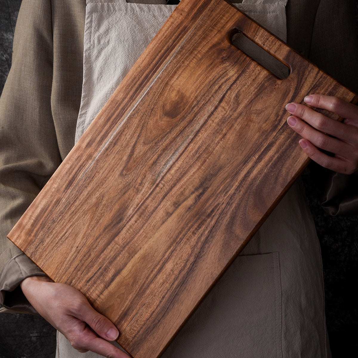Rectangular Acacia Mangium Small or Large Simplicity Chopping Board