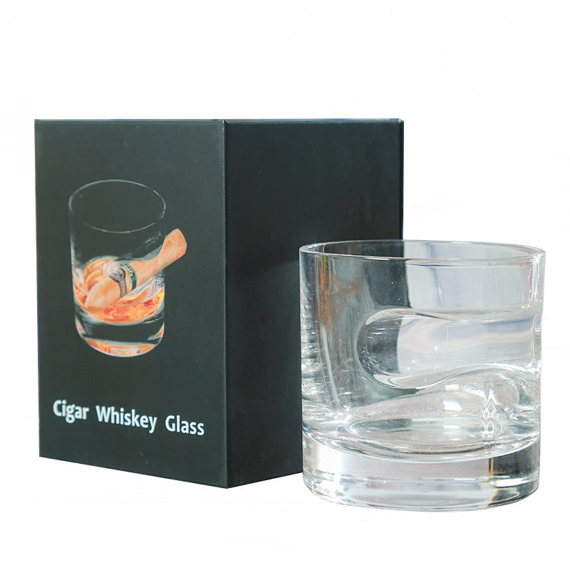 Bourbon and Cigar Glass