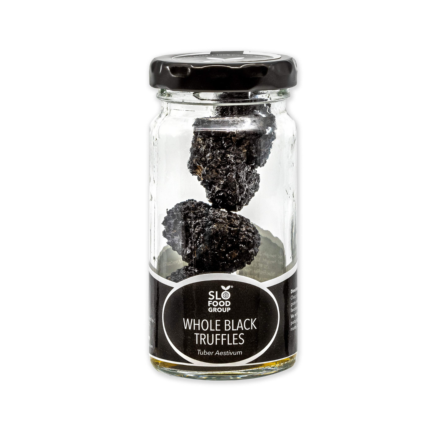 Black Truffles, Preserved Whole Black Truffles (Tuber Aestivum) Preserved in Brine (30 gram net weight truffles) - Truffle Mushroom Gourmet Food