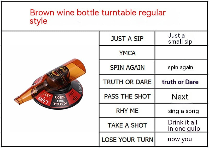 Wine Bottle Pointer Game Set