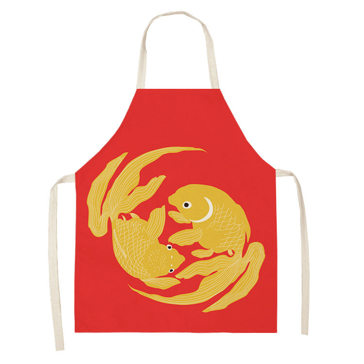 There’s Something Fishy Going On Apron