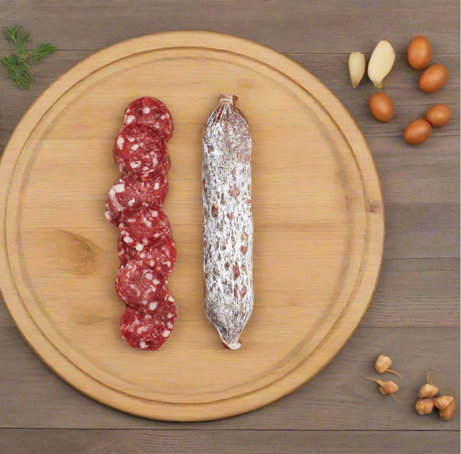 Creminelli Wild Boar Salami, (1 count, 5.5 oz.), No Added Nitrates or Nitrites, No Artificial Ingredients, Gluten Free, Keto and Paleo Friendly Snacks, 44g Protein Per Package, 0g Sugar**