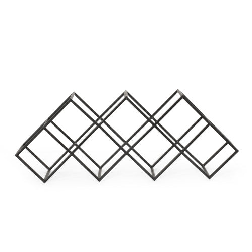 Minimalistic Geometric Wine Rack