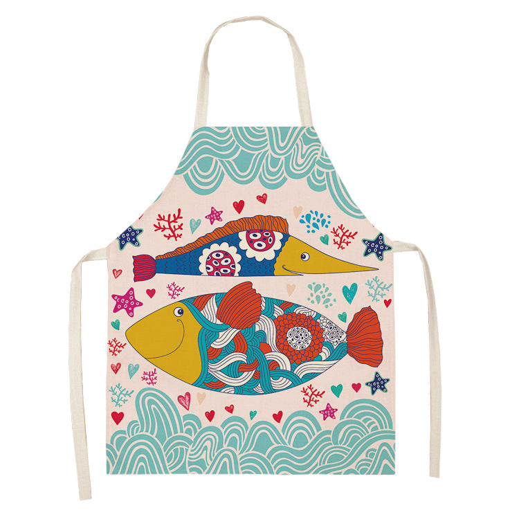 There’s Something Fishy Going On Apron