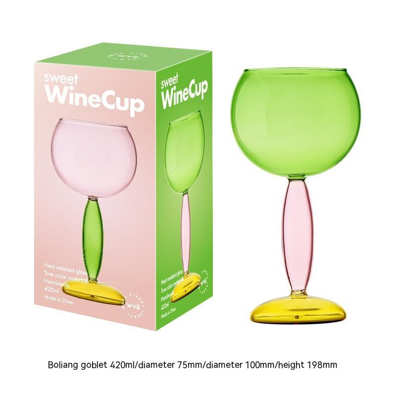 Borosilicate Handmade Red Wine Glass