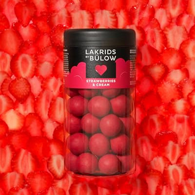 Chocolate-Coated Gourmet Licorice Strawberries & Cream Flavor - 10.4 Oz.