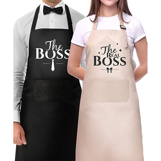 The Boss or the Real Boss Apron