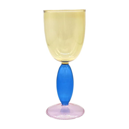 Creative Wine Glasses, 13.5 oz Red Wine Glass Colorful Wine Glass Goblet Wine Cocktail Juice Glass for Party Dinner Wedding Festival Kitchen Bar Celebration (1Pcs) (4)