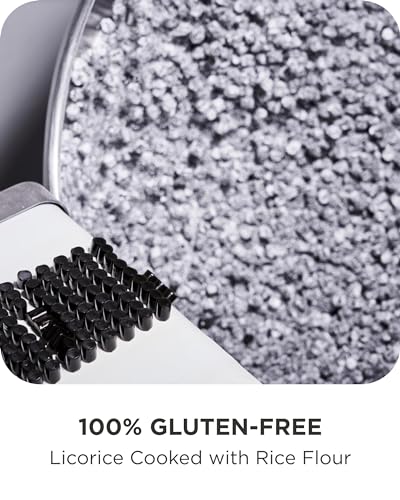 LAKRIDS BY BÜLOW - Double Chocolate - 10.4 Oz. - Chocolate Coated Gourmet Licorice - Sweet Licorice Coated in Chocolate and Crunchy Cocoa Nibs