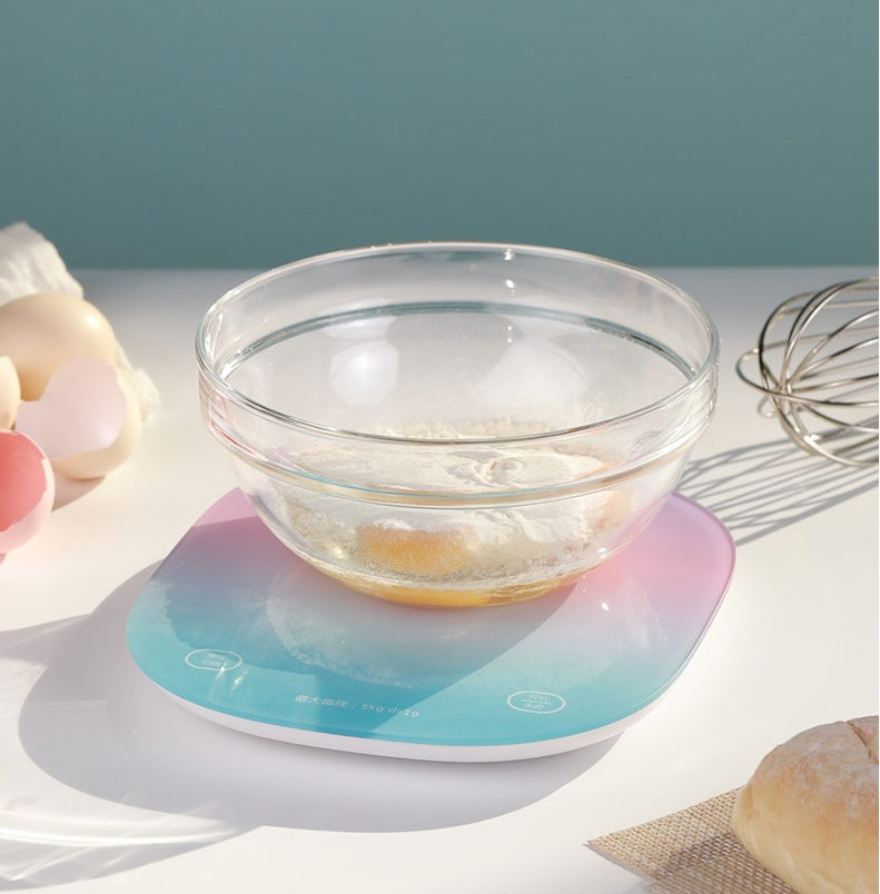 Smart Kitchen Food Scale in Pink/Blue, Black or White