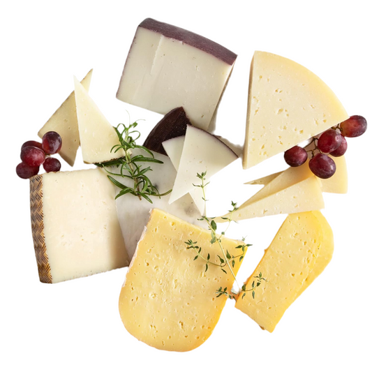 Spanish Cheese Assortment + Free Iberico Ham 2 Oz. by Fermin
