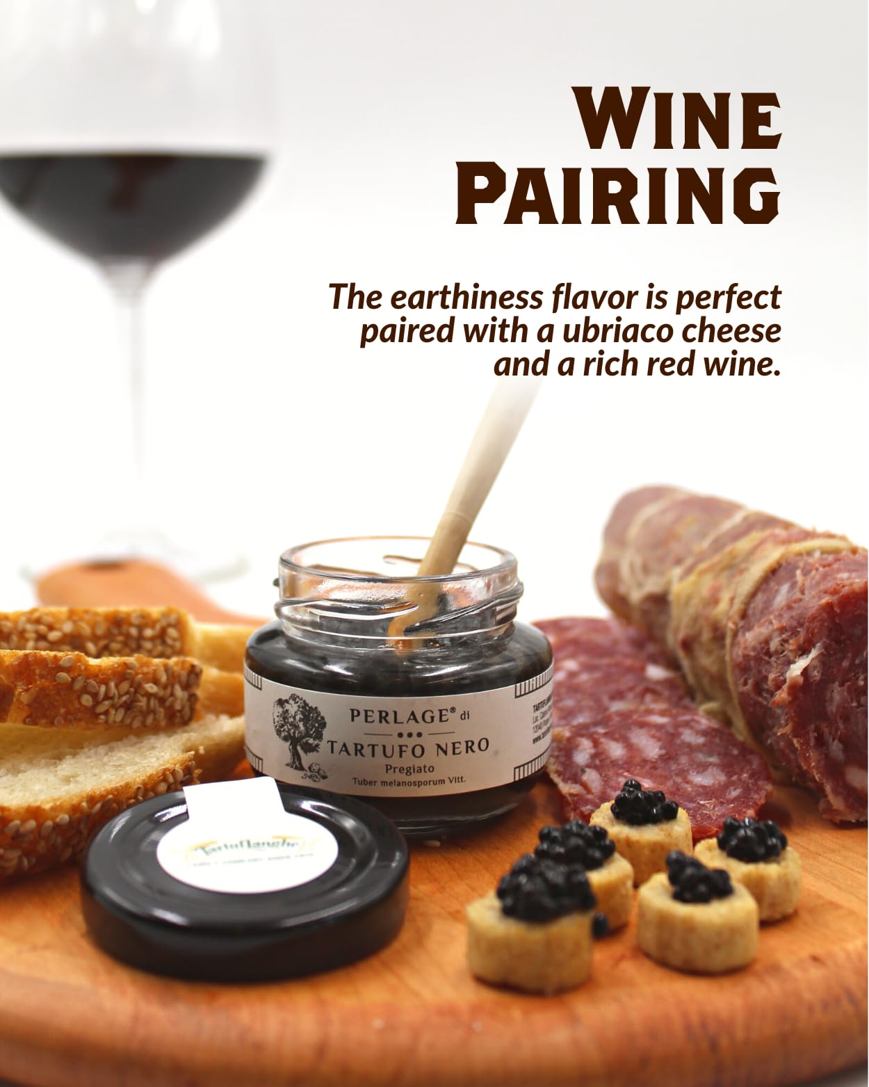 Fortuna's All Natural Salami with Black Truffle - Tartufo, 8 oz. Stick, Made in USA from 100% Natural Pork, Naturally Cured for a Rich Flavor - Perfect for Charcuterie Boards and Gourmet Snacking