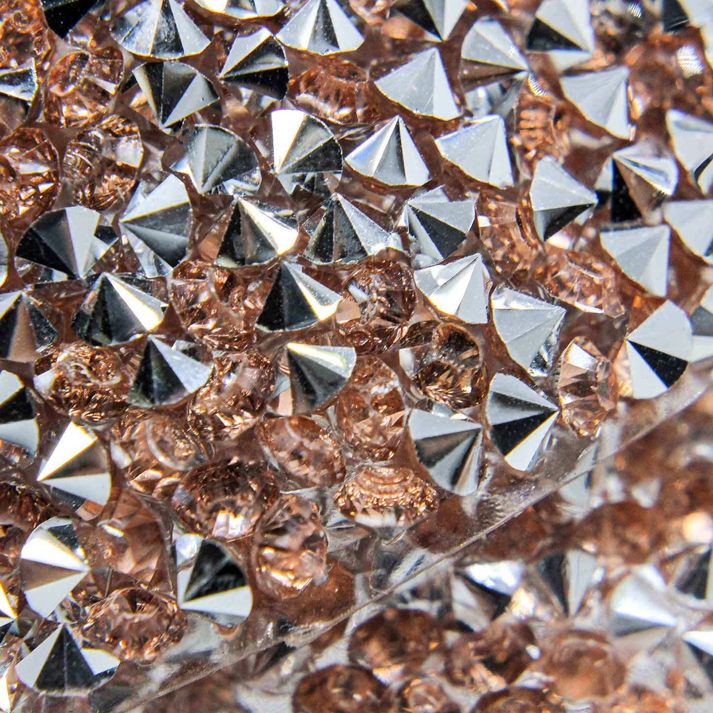 Luminous Rectangle Placemat, Sparkling Rhinestones, Heat Resistant, Non-Slip Back, for Striking Dining Table Settings, Events, Weddings, Topaz, 13x18, Sold Individually