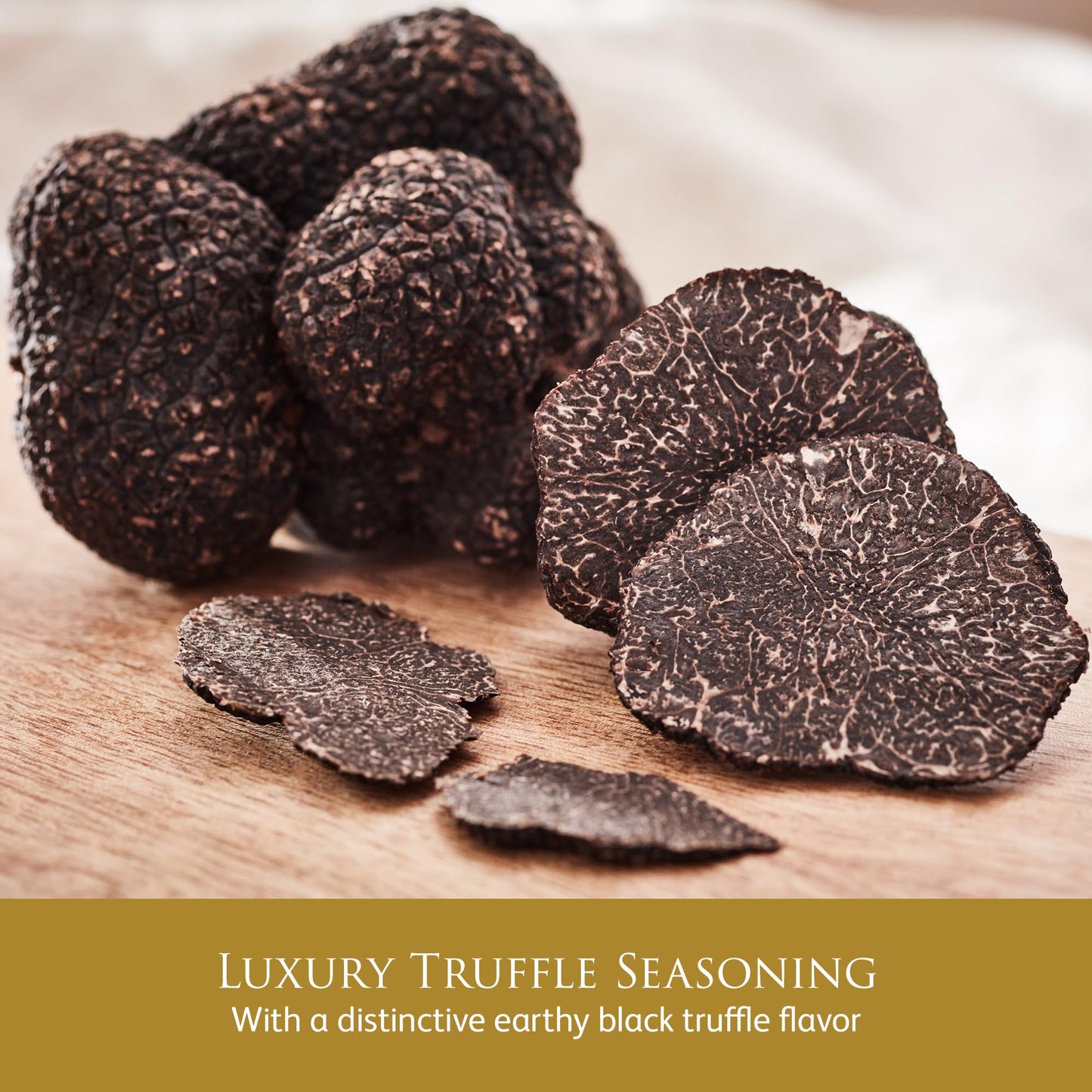 TruffleHunter - Black Truffle Seasoning - Umami - Gourmet Condiments - 2.29 Oz.