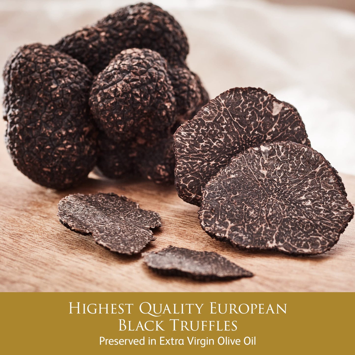 TruffleHunter - Minced Black Truffle - Preserved Truffles in Extra Virgin Olive Oil - 1.74 Oz.