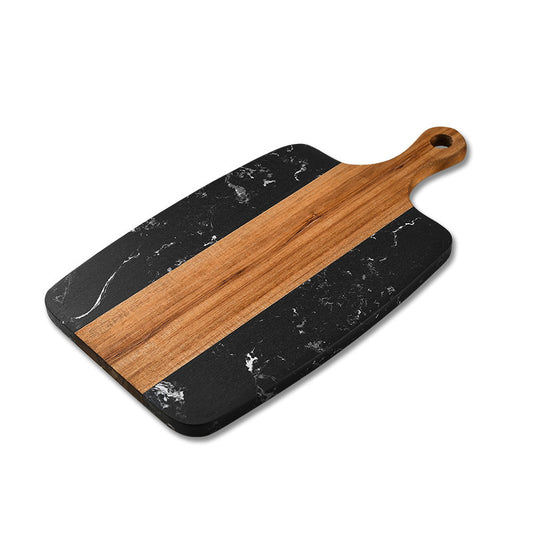 Marble Stitching Acacia Mangium Chopping or Cheese and Charcuterie Board